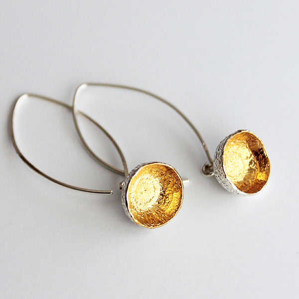 Acorn Earrings - Long Hook
