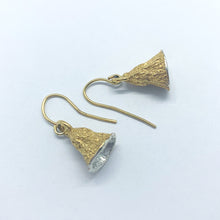 Load image into Gallery viewer, Cup Earrings - Gold with Silver