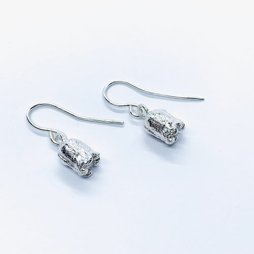 Rata Earrings - Silver