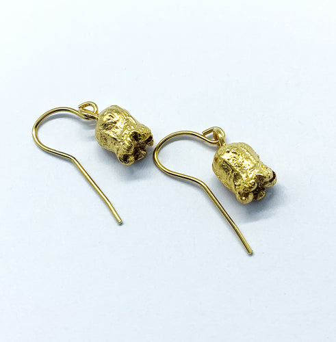 Rata Gold Earrings - Short Hook